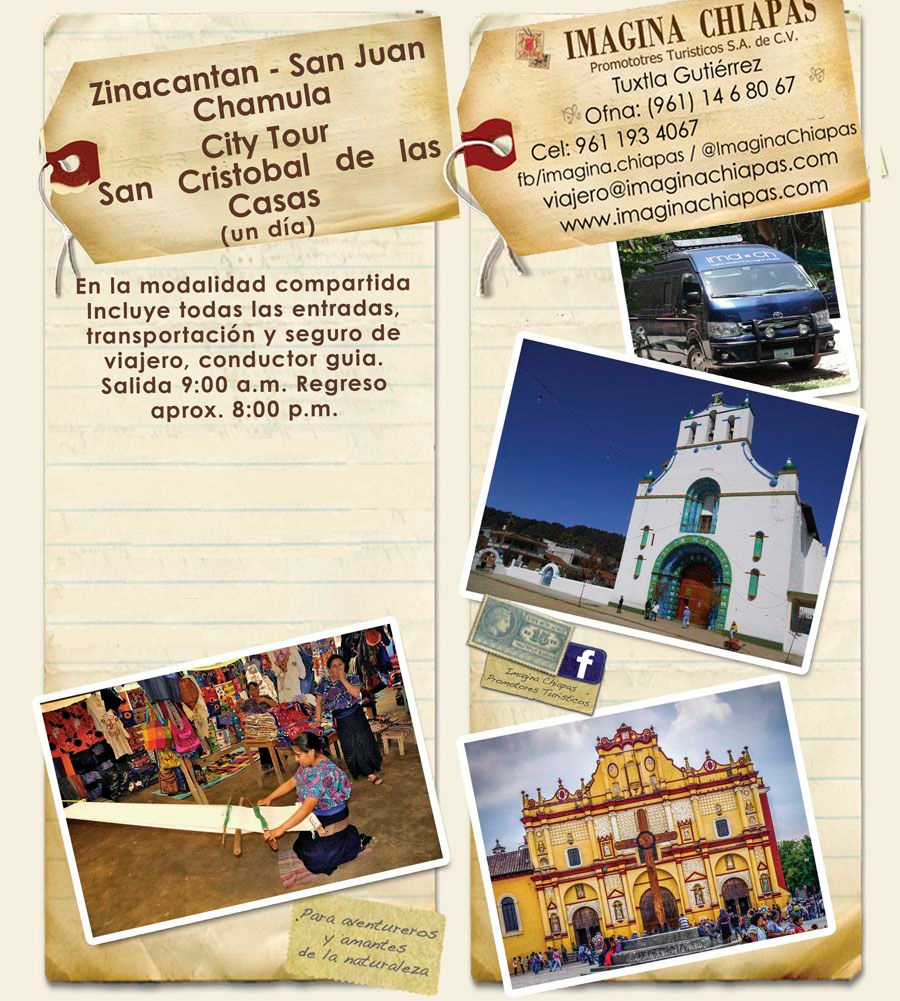 Ruta San Cristóbal de las Casas